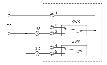 XD71X手柄對(duì)夾式軟密封信號(hào)蝶閥電氣開關(guān)接線圖