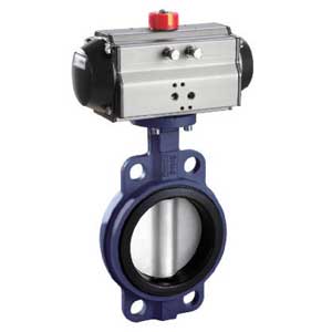 <b>D671F、D671X氣動對夾式軟密封蝶閥PN6~PN25</b>