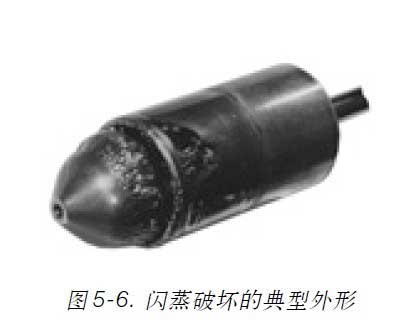調節閥散蒸破壞的典型外形