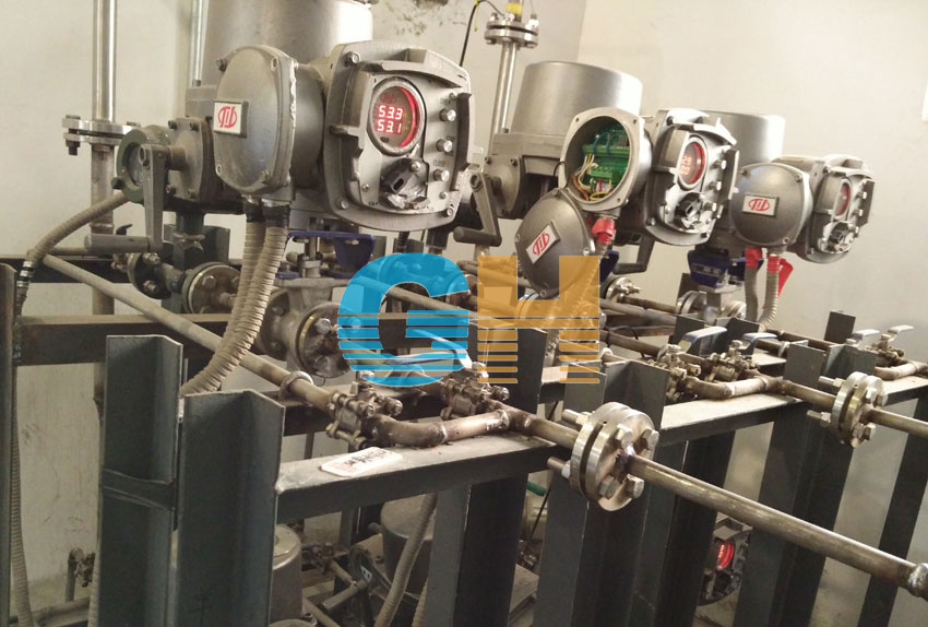 電動V型調(diào)節(jié)球閥、電廠脫銷專用調(diào)節(jié)閥-山東熱電廠